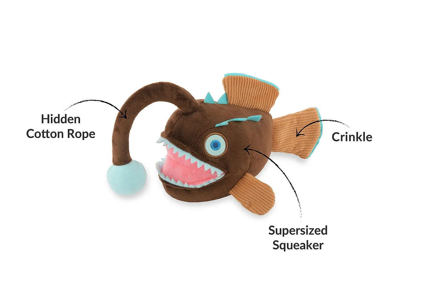 P.L.A.Y. Ocean Buddies mjukisset pip 5-pack