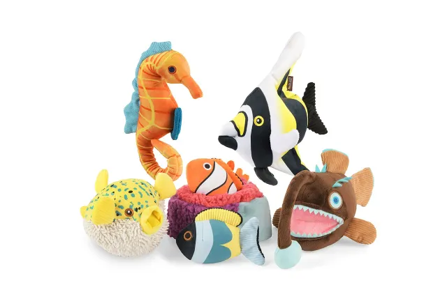 P.L.A.Y. Ocean Buddies mjukisset pip 5-pack