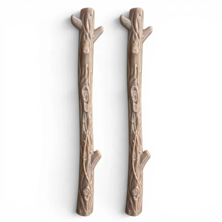 SodaPup Nylon Chew Stick tuggleksak ljusbrun 2-pack hård