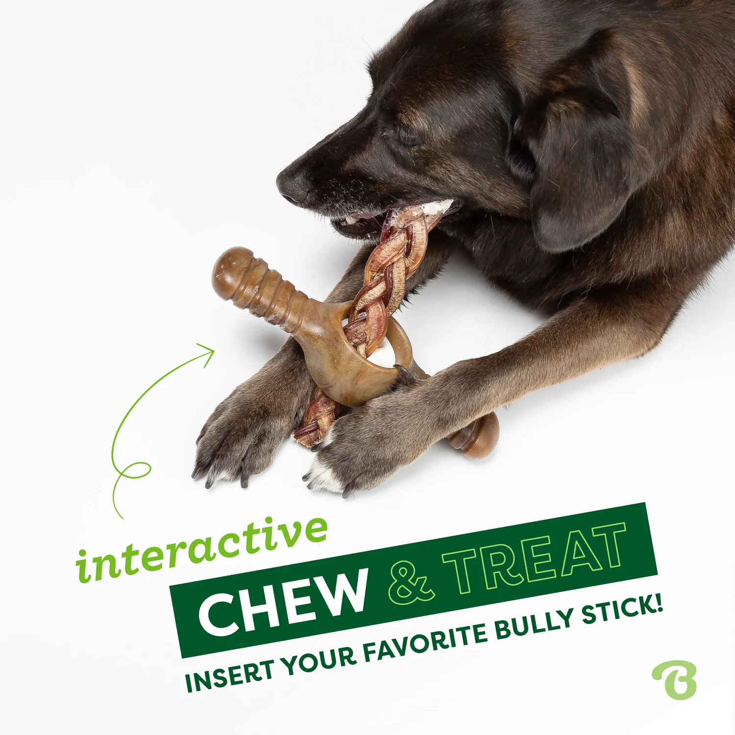 Benebone Pawplexer tuggleksak bacon Medium