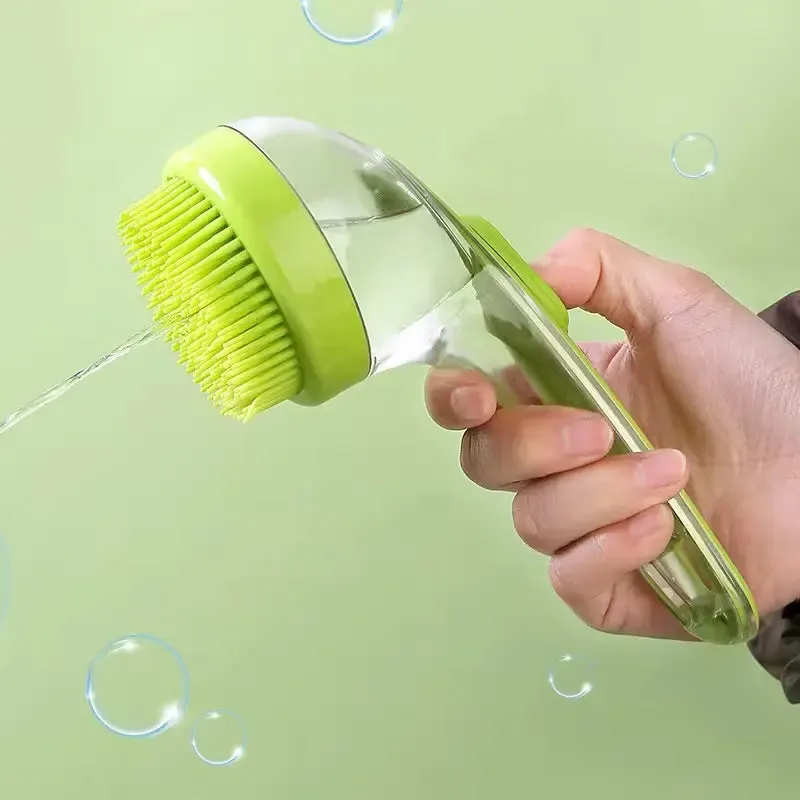Pawtato Shampoo Dispensing badborste hund grön mjuk