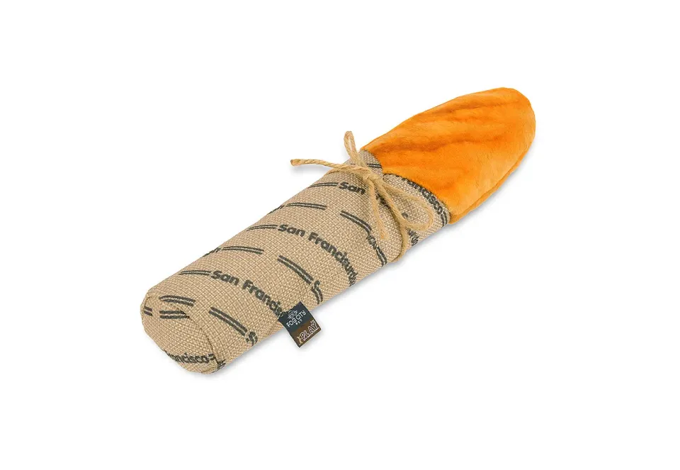P.L.A.Y. Feline Frenzy Loaf Kicker kattleksak brun