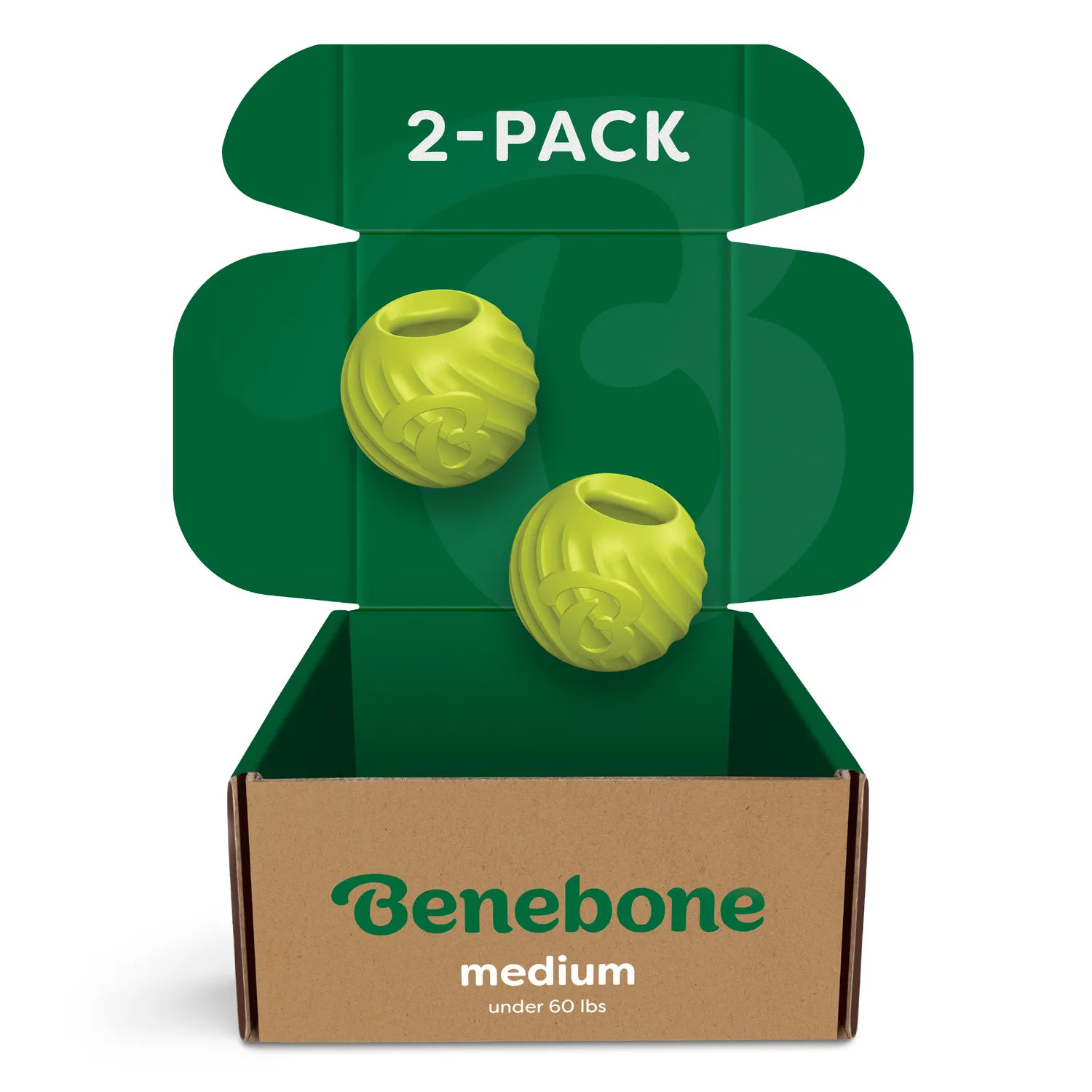 Benebone Bounce Ball studsboll singel naturgummi