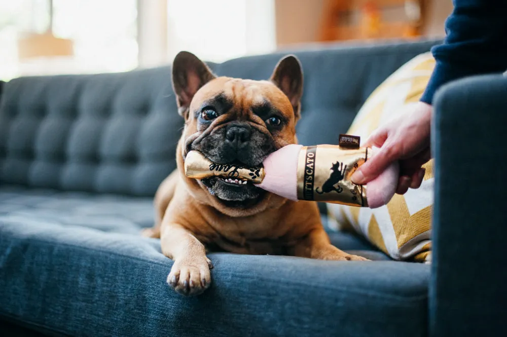 P.L.A.Y. Puppy Love Barking Bubbly hundleksak med pip