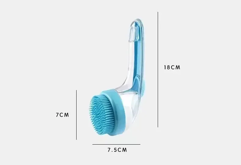 Pawtato Shampoo Dispensing badborste hund grön mjuk