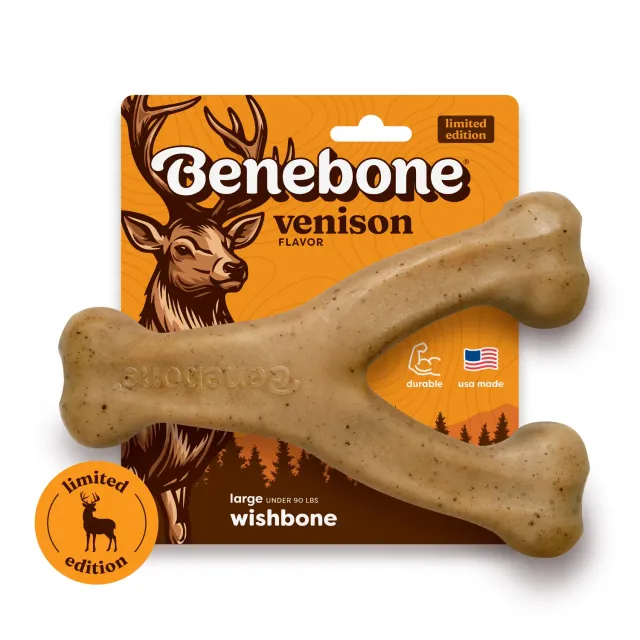 Benebone Venison Wishbone tuggben hjort