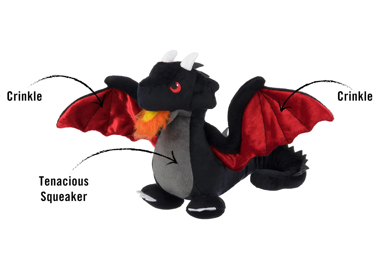 P.L.A.Y. Willow's Mythical Darby the Dragon hundleksak stor