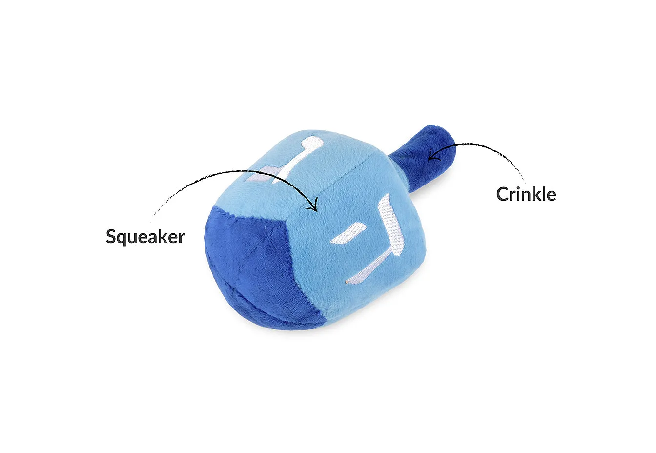 P.L.A.Y. Paw-nukkah hundleksaker 3-pack med pip