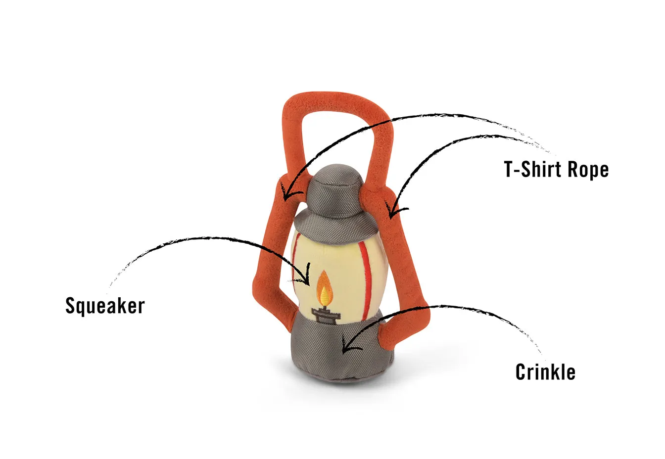 P.L.A.Y. Camp Corbin Pack Leader Lantern hundleksak