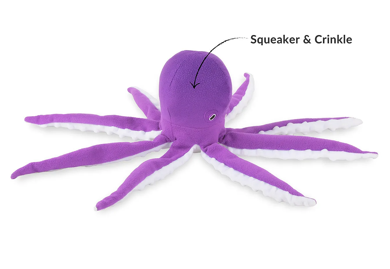 P.L.A.Y. Ocean Buddies Opal the Octopus hundleksak rosa