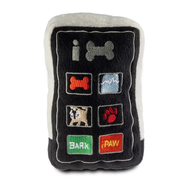 Dog Diggin Designs Ibone hundleksak mjukt ben vit