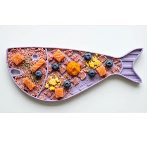 SodaPup Goldfish slickmatta mini lila för katt