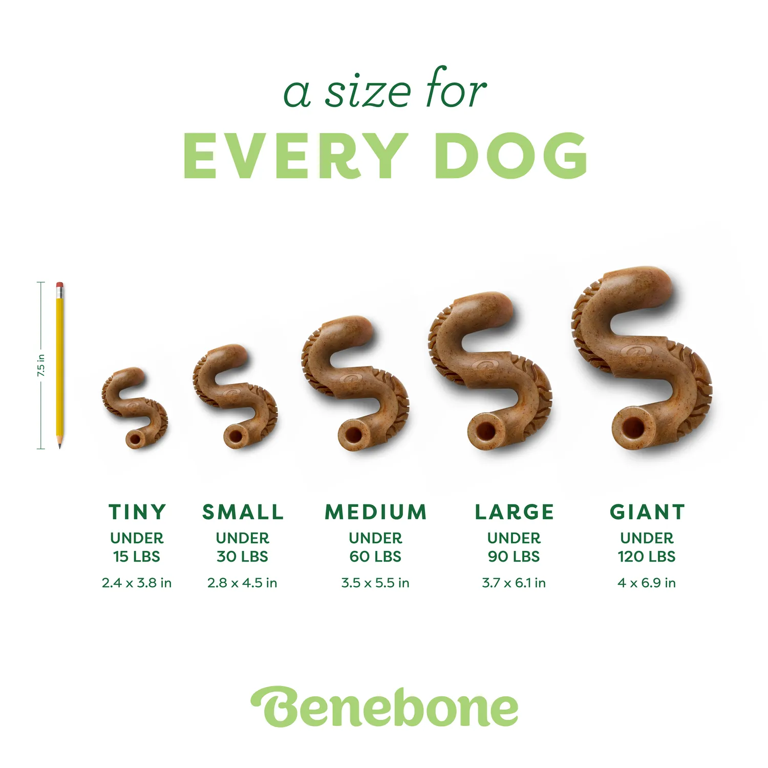 Benebone Tripe Bone tuggben beef Medium