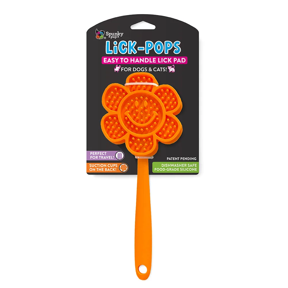 Spunky Pup Lick Pops slickmatta silikon med sugkopp