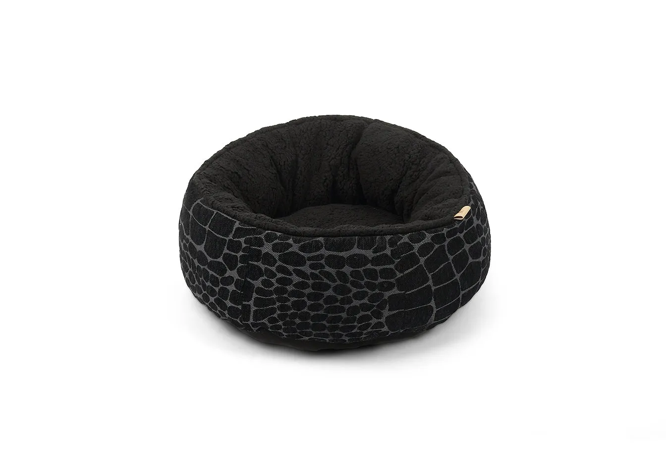 P.L.A.Y. Feline Frenzy Donut Cuddler kattbädd grå