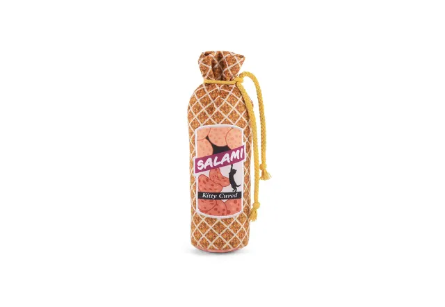 P.L.A.Y. Feline Frenzy Salami Slammer kattleksak kattmynta
