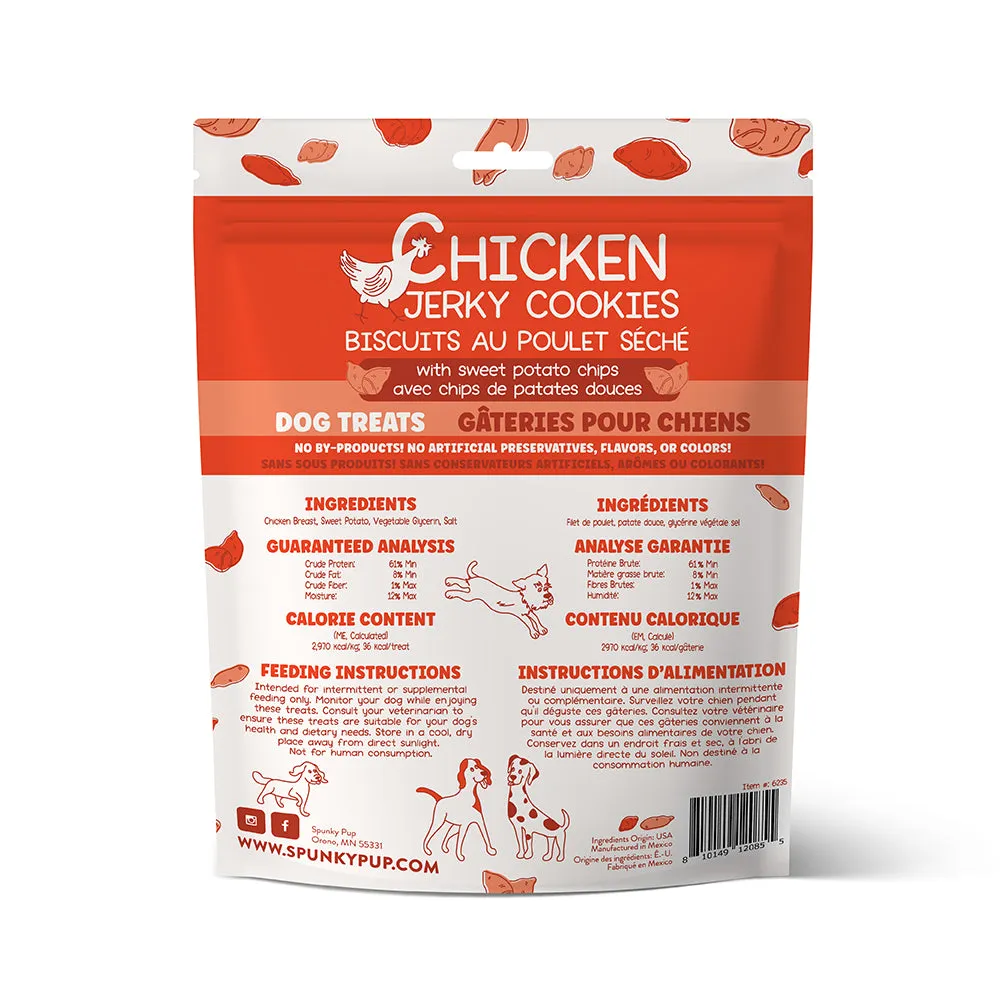 Spunky Pup Chicken Jerky kex hundgodis 340 g kyckling