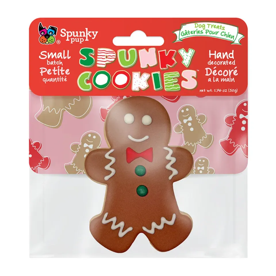 Spunky Pup Frosted Cookies hundkex pizza jordnötssmör