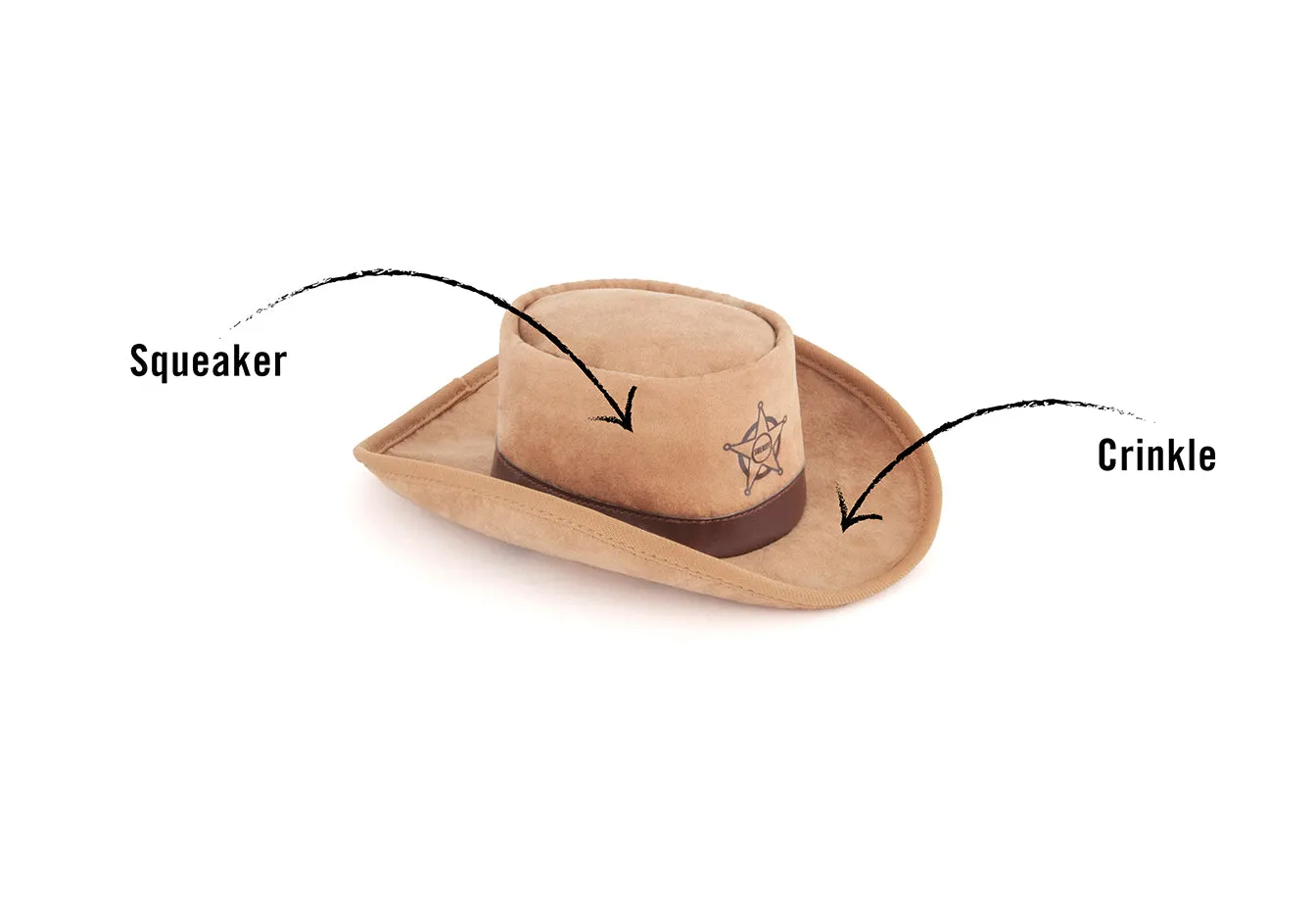 P.L.A.Y. Mutt Hatter Collection hundleksak set hattar pip