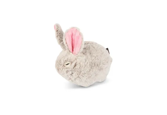 P.L.A.Y. Forest Friends Baxter the Bunny hundleksak grå med pip