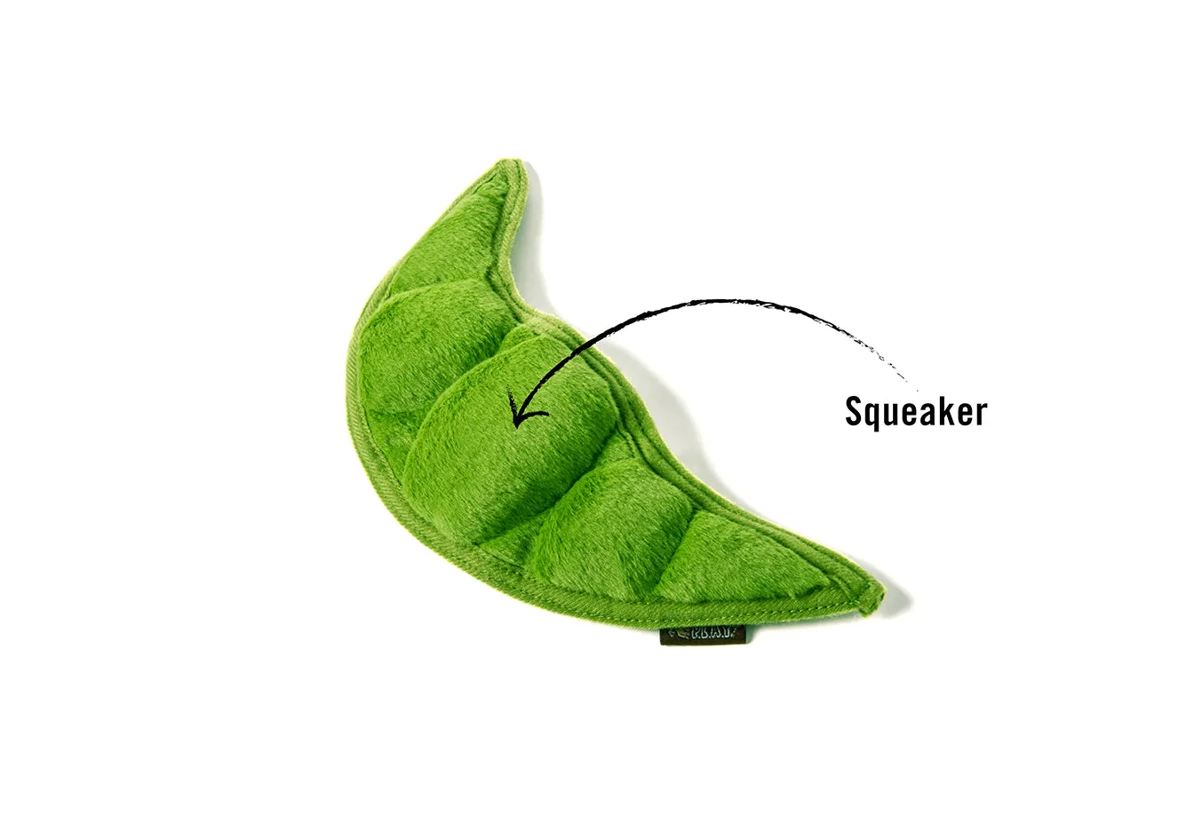 P.L.A.Y. Garden Fresh Peapod hundleksak med pip