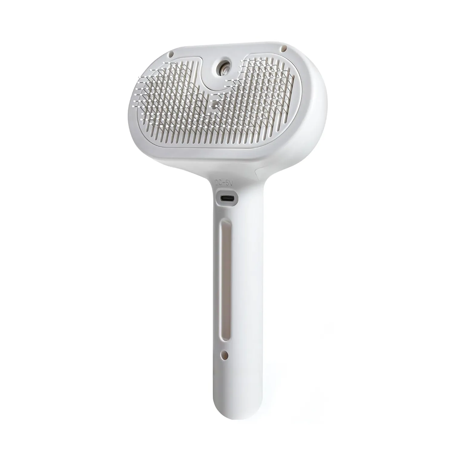 Pawtato Self-Cleaning Misting hundborste rosa med spray