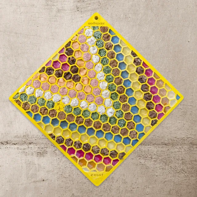 SodaPup Jigsaw Honeycomb slickmatta 2-pack large