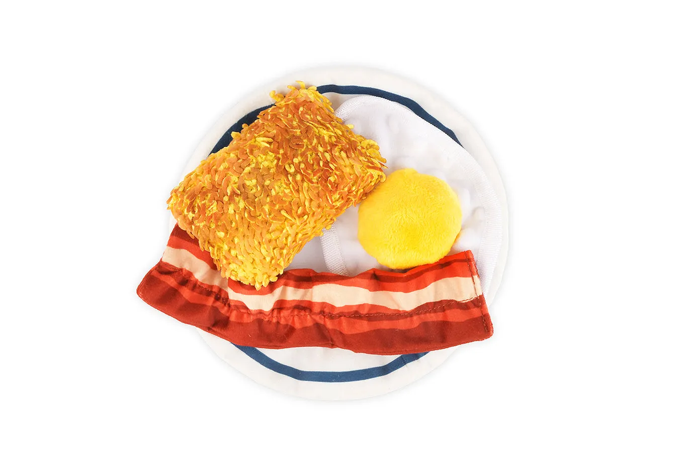 P.L.A.Y. IHOP Eggcellent Play Platter hundleksak 4 delar
