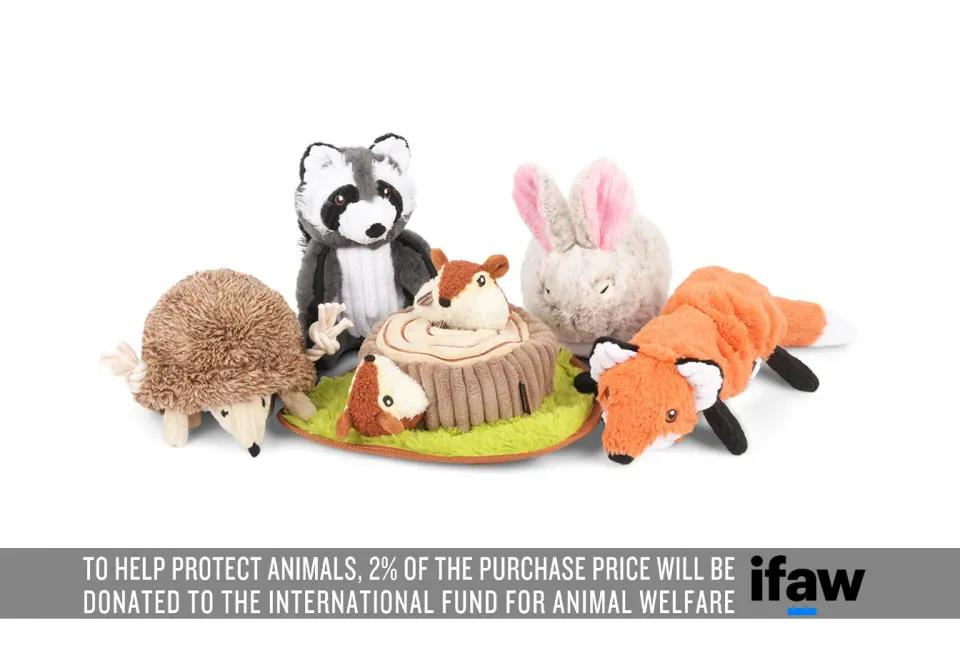 P.L.A.Y. Forest Friends Collection hundleksak 5-pack