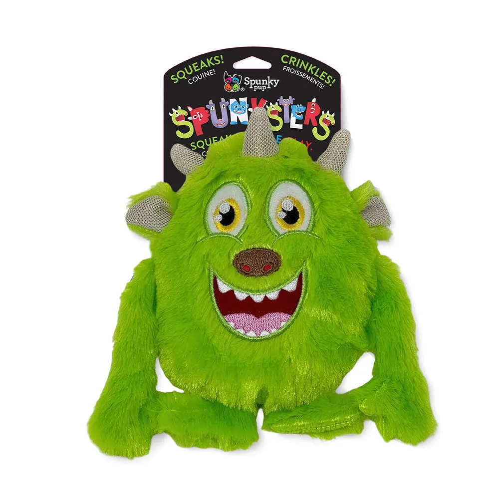 Spunky Pup Spunksters gosedjur gron 23 cm med pip