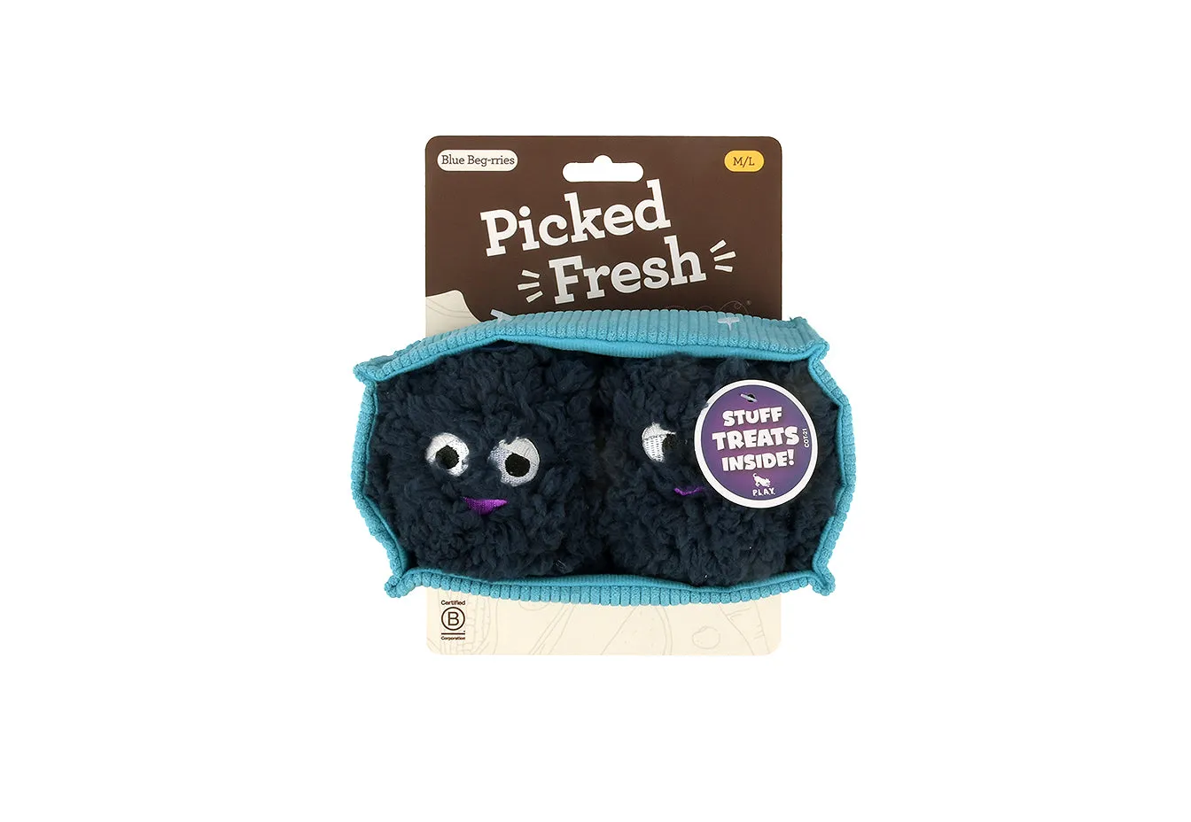 P.L.A.Y. Picked Fresh Blue Beg-rries mjukis 3-i-1