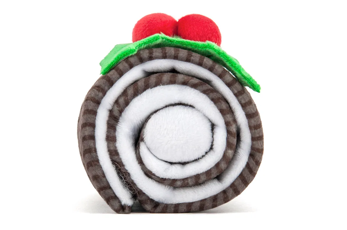 P.L.A.Y. Holiday Classic Yummy Yuletide Log hundleksak brun med pip