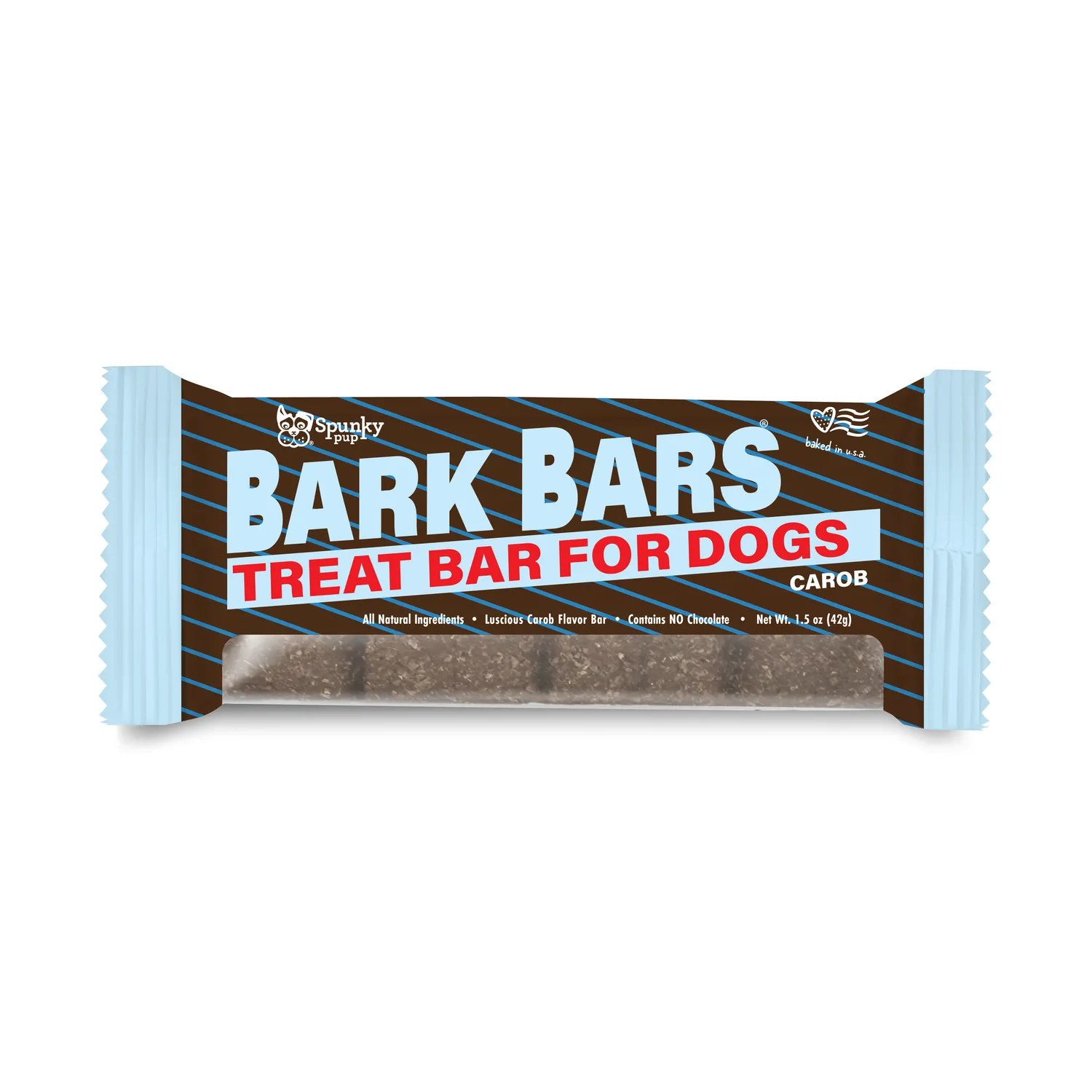 Spunky Pup Treat Bars hundkex jordnötssmör