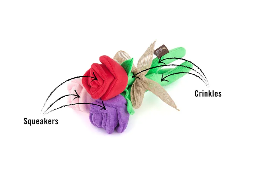 P.L.A.Y. Puppy Love Rover's Roses hundleksak 3-pack pip