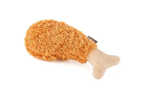 P.L.A.Y. American Classic Fried Chicken hundleksak XS skratt