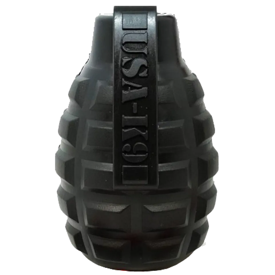 USA-K9 Granat godisdispenser large svart gummi