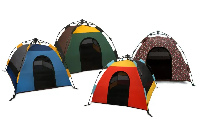 P.L.A.Y. Scout & About Outdoor Dog Tent hundtält Mocha