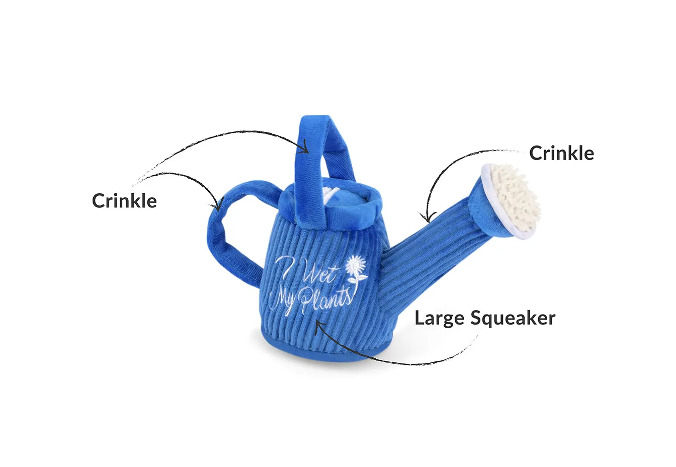 P.L.A.Y. Blooming Buddies Wagging Watering Can hundleksak pip