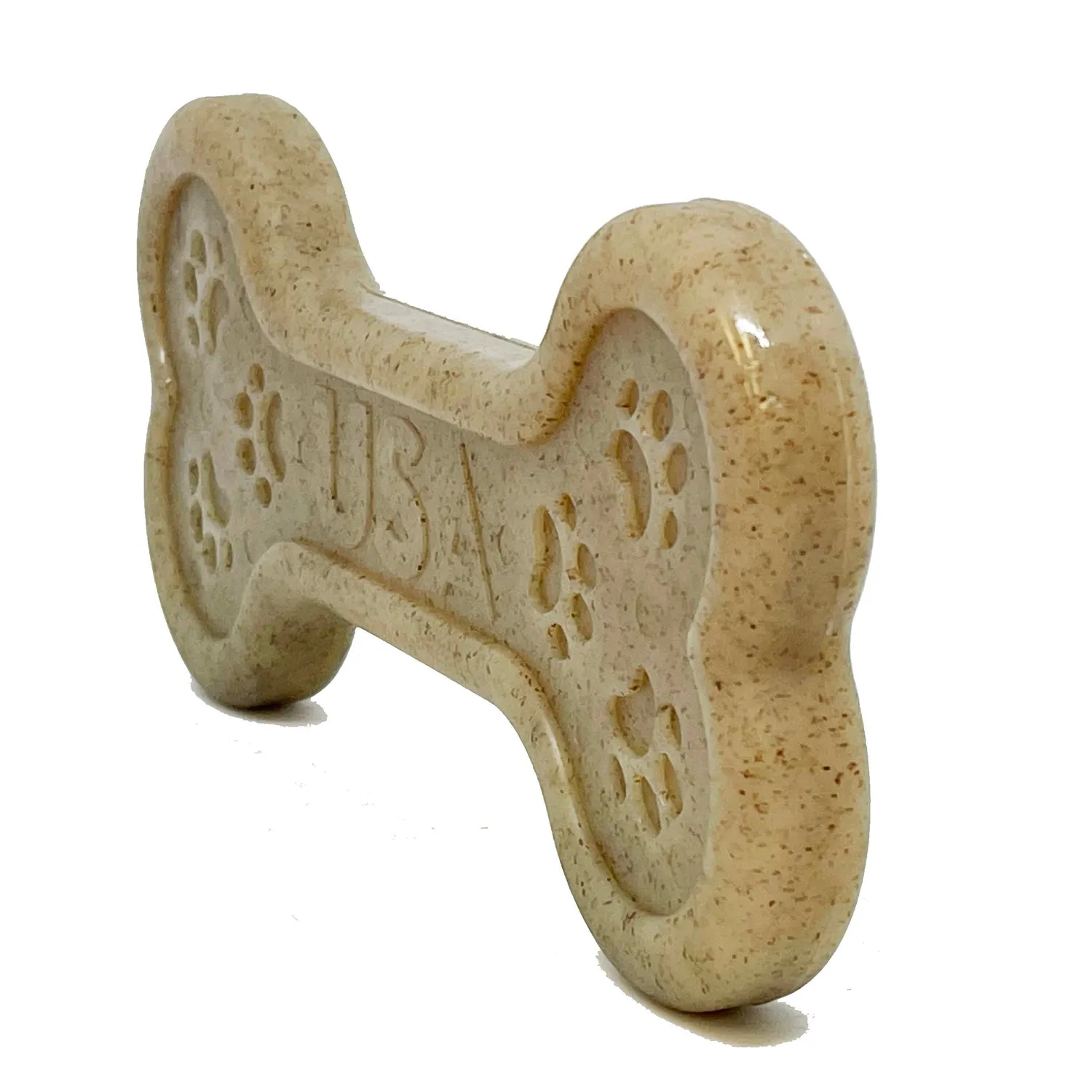SodaPup Bone eChew tuggleksak nylon brun
