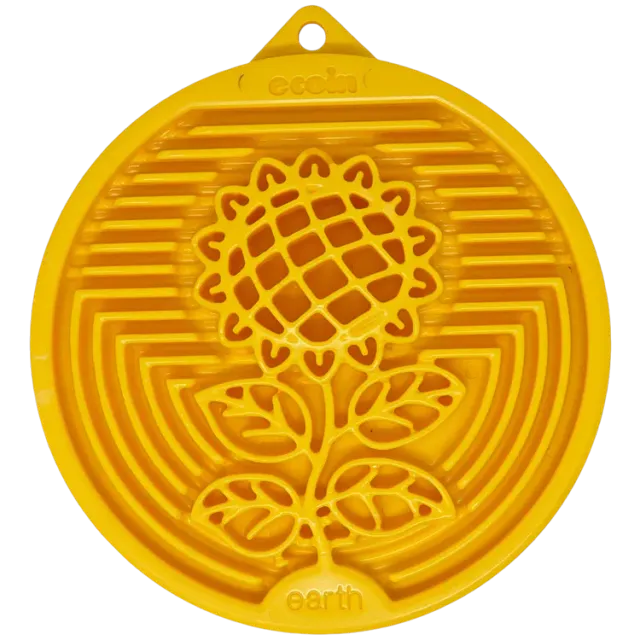 SodaPup Earth eCoin slickmatta yellow nylon