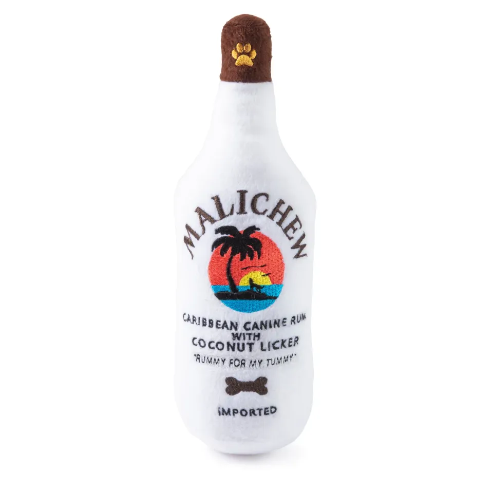 Dog Diggin Designs Malichew Rum hundleksak med pip