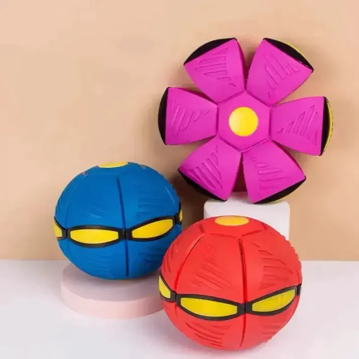 Pawtato Light-Up Flying Saucer hundleksak studs med ljus