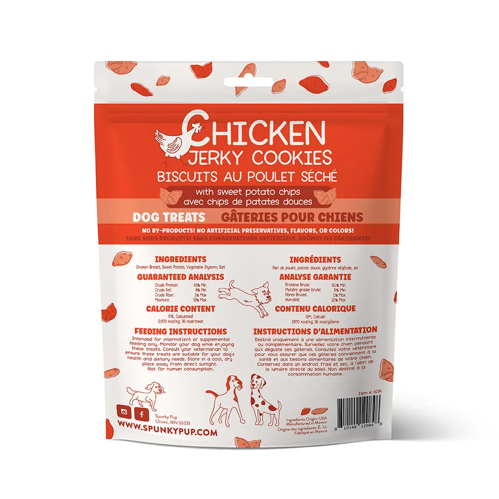 Spunky Pup Chicken Jerky kex hundgodis 340 g kyckling