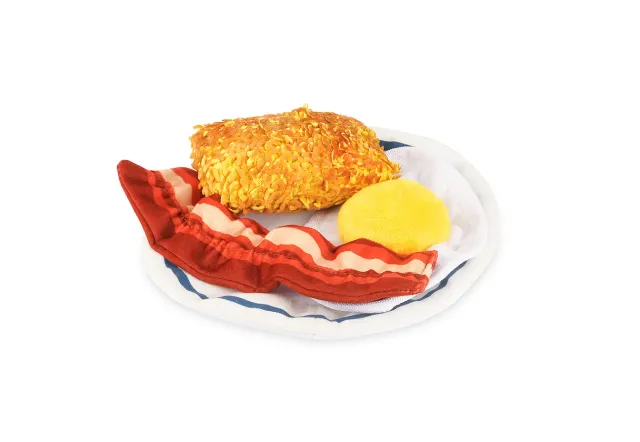 P.L.A.Y. IHOP Eggcellent Play Platter hundleksak 4 delar