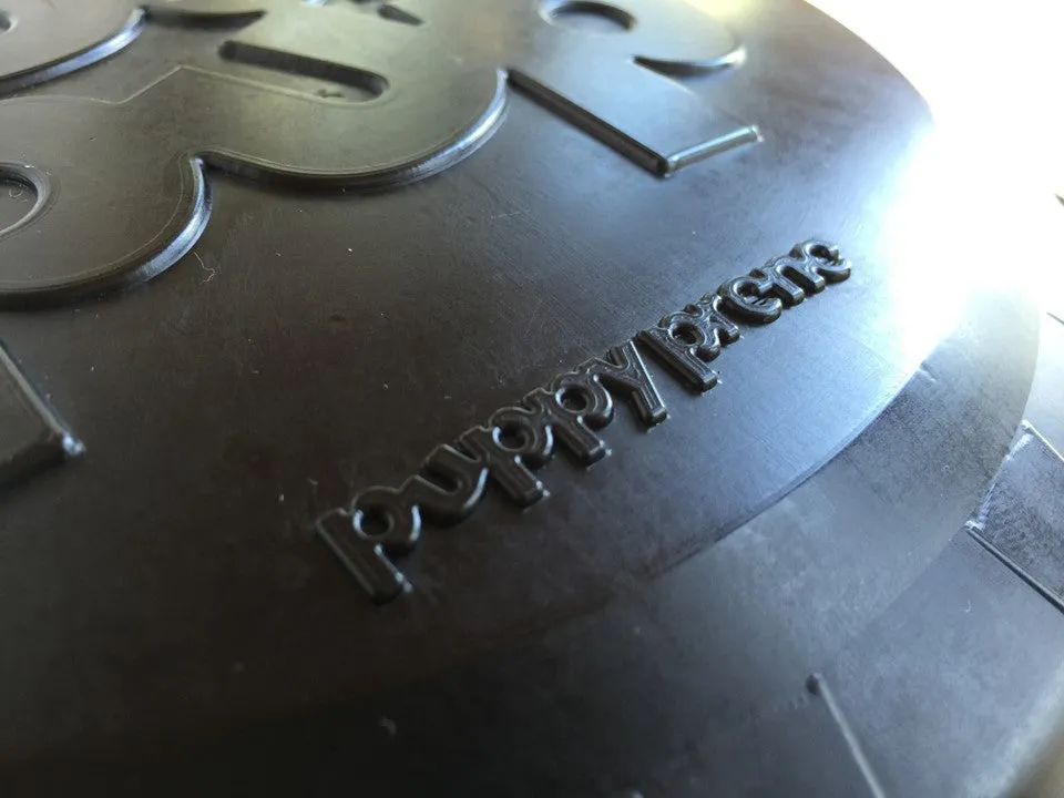 SodaPup Magnum Bottle Top Flyer frisbee large svart