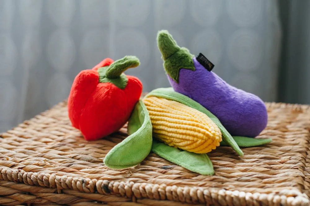 P.L.A.Y. Farm Fresh mjukisleksak majs med pip