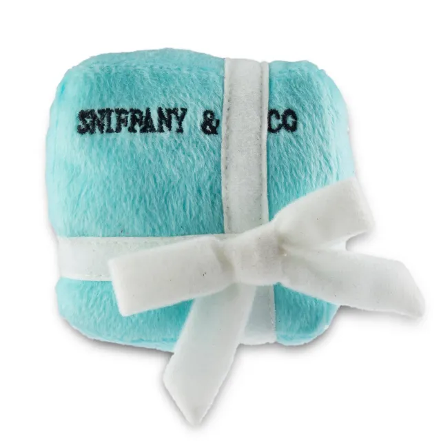 Dog Diggin Designs Sniffany & Co. Gift Box Large mjuk hundleksak