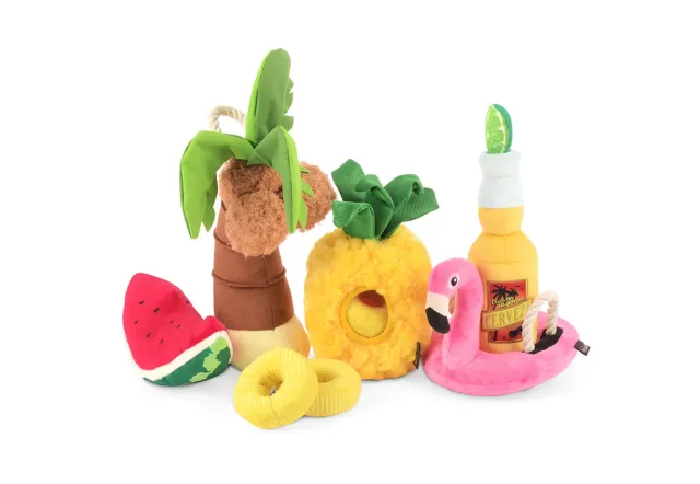P.L.A.Y. Tropical Paradise Collection hundleksak set 5-pack