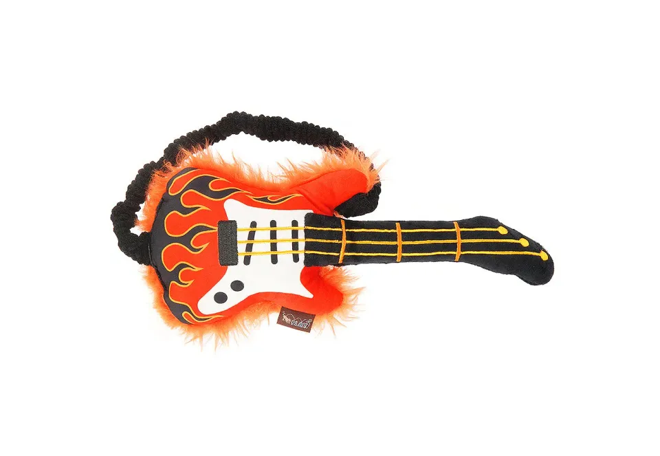 P.L.A.Y. 90s Classics Rock'n Rollover plyschgitarr med pip