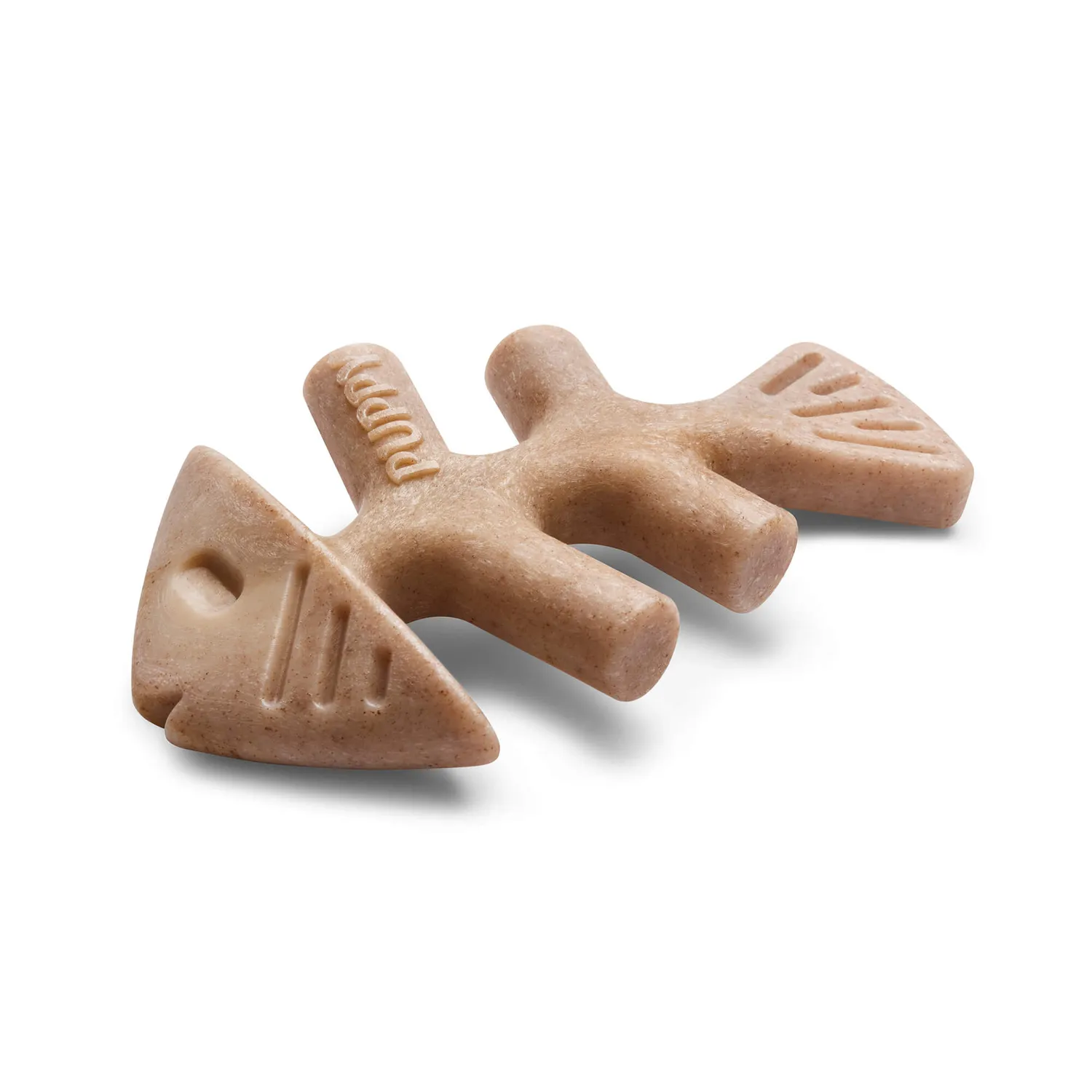 Benebone Puppy Fishbone tuggben tiny lax